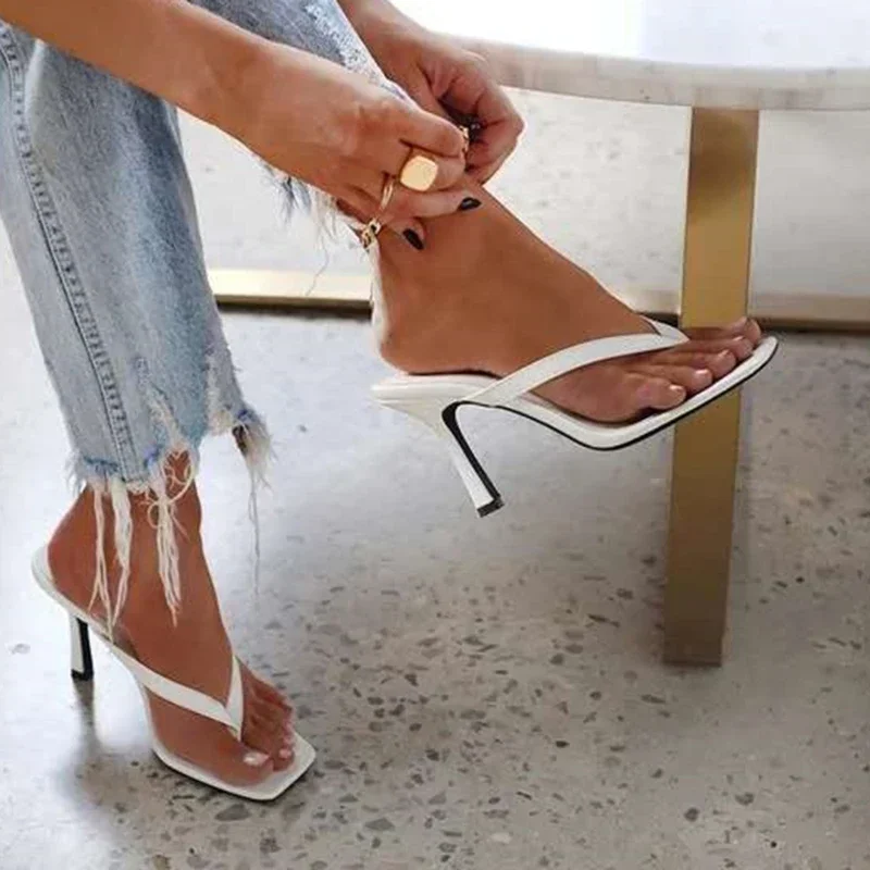 Stylish-Women-s-Heel-Flip-Flops-Black-High-Heels-White-Sandals-Women-Mules-Slippers-Ladies-Summer